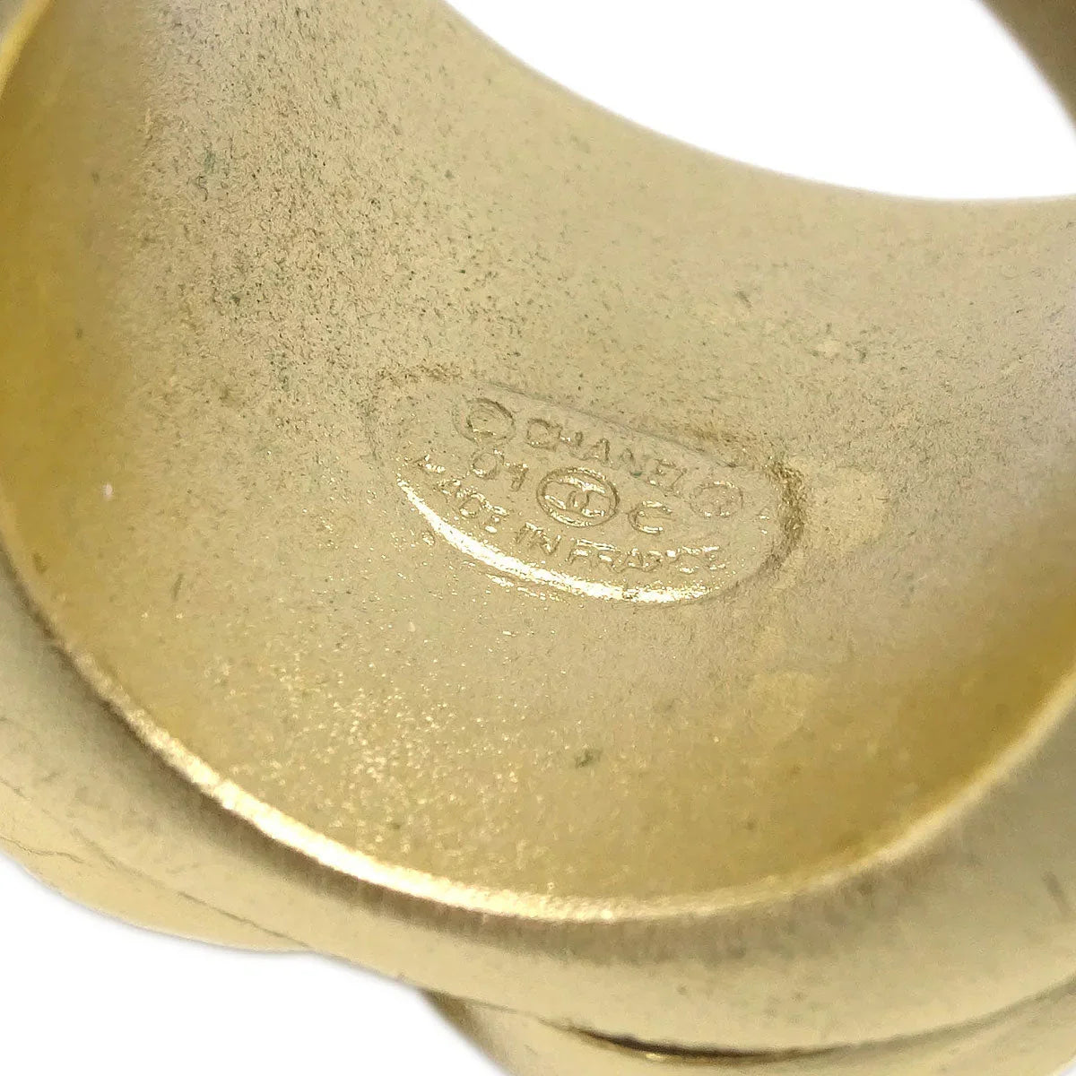 Chanel Ring Gold #53 01C