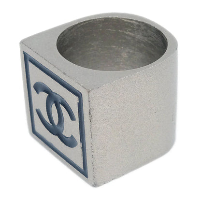 Chanel Ring Silver #53 02A