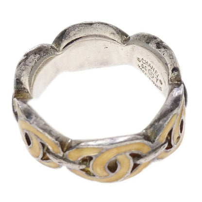 Chanel Ring Silver #52 00T