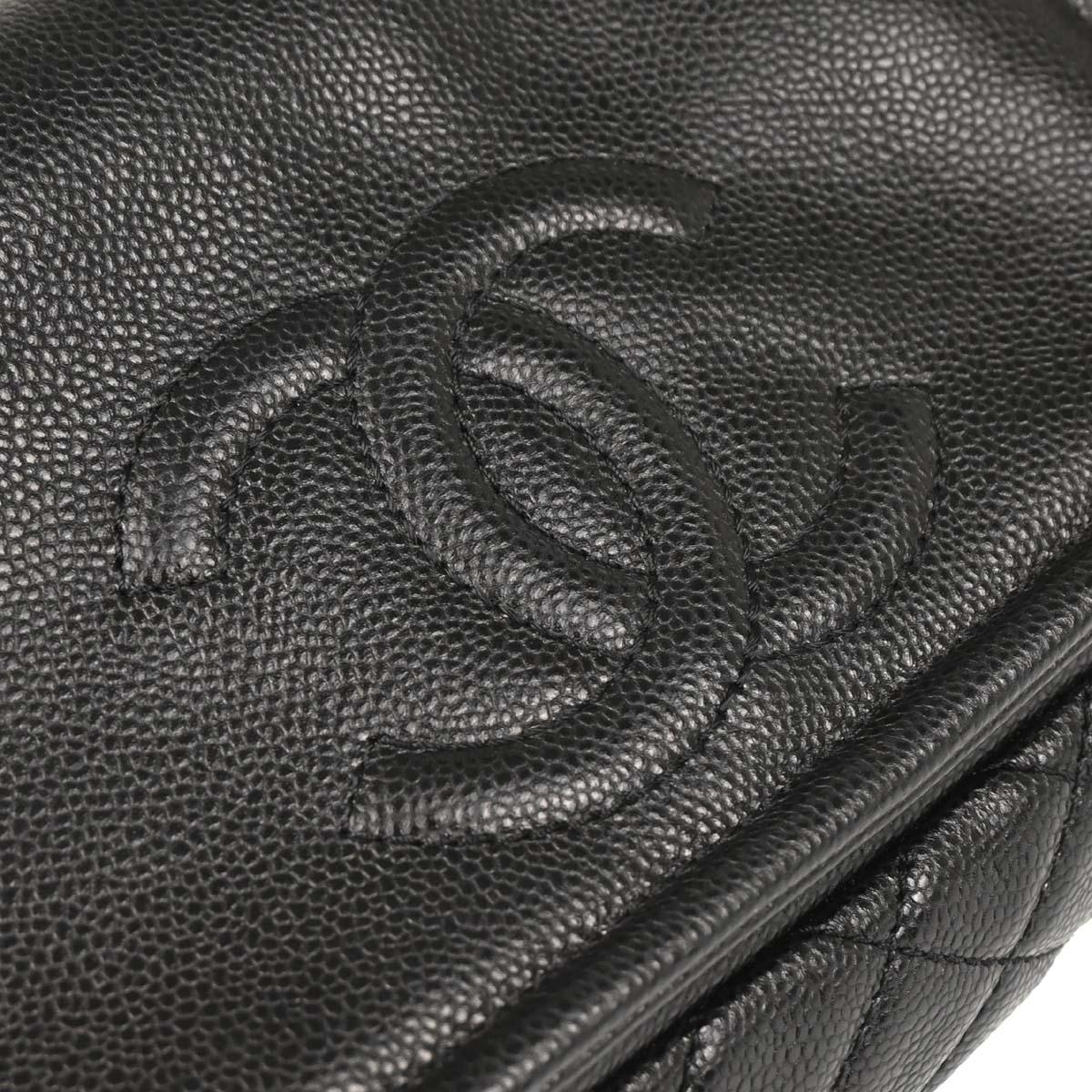 Chanel 2009-2010 Black Calfskin Shoulder Bag