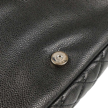 Chanel 2009-2010 Black Calfskin Shoulder Bag