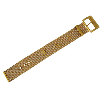 Chanel Bracelet Bangle Mesh Gold 95P
