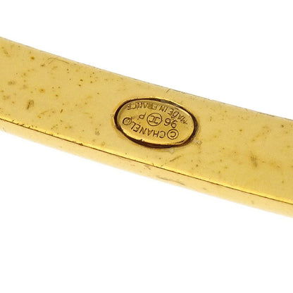 Chanel Bracelet Gold Black 96P