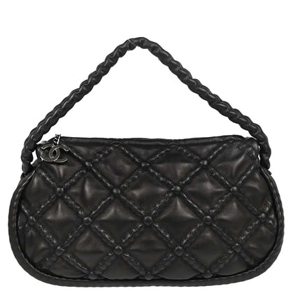 Chanel Black Calfskin Tote Handbag