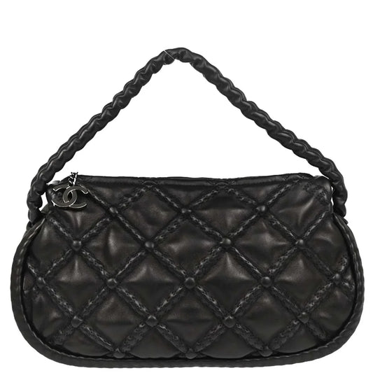 Chanel Black Calfskin Tote Handbag