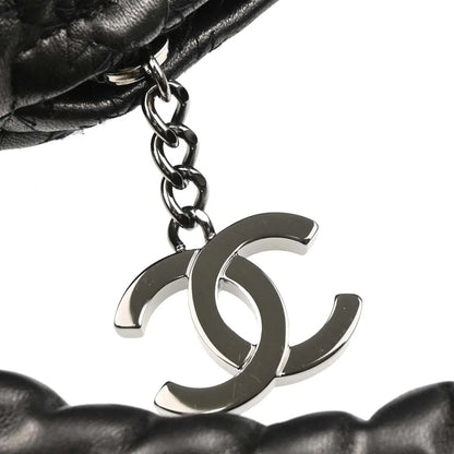Chanel Black Calfskin Tote Handbag