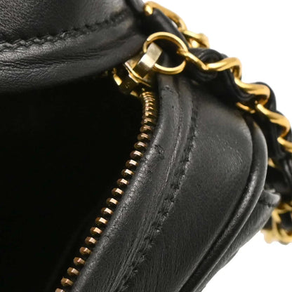 Chanel 1994-1996 Black Lambskin Camera Bag