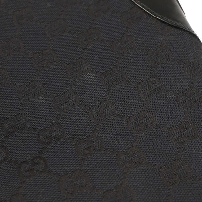 Gucci Black GG Jackie Hobo Handbag