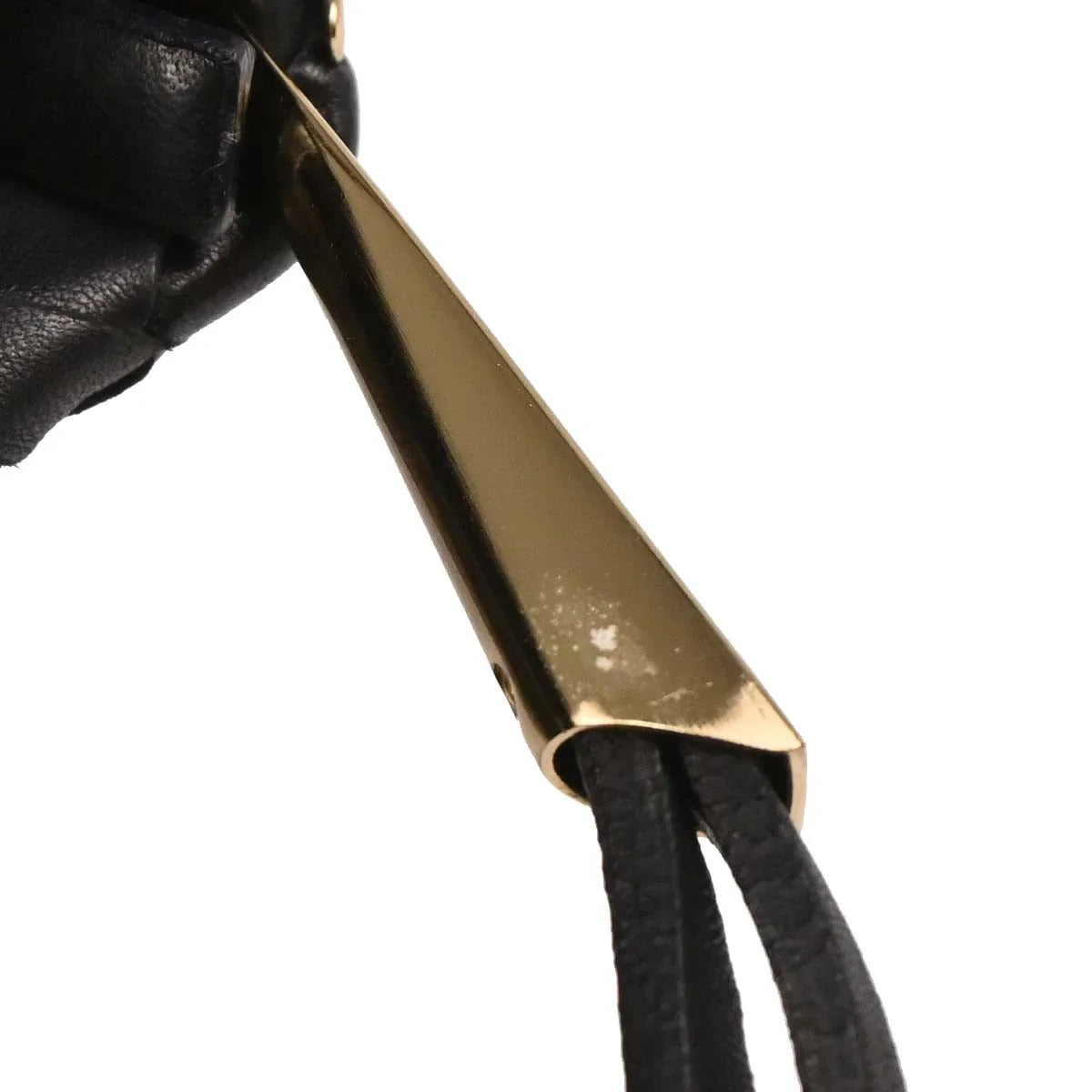 Bottega Veneta Black Intrecciato Handbag