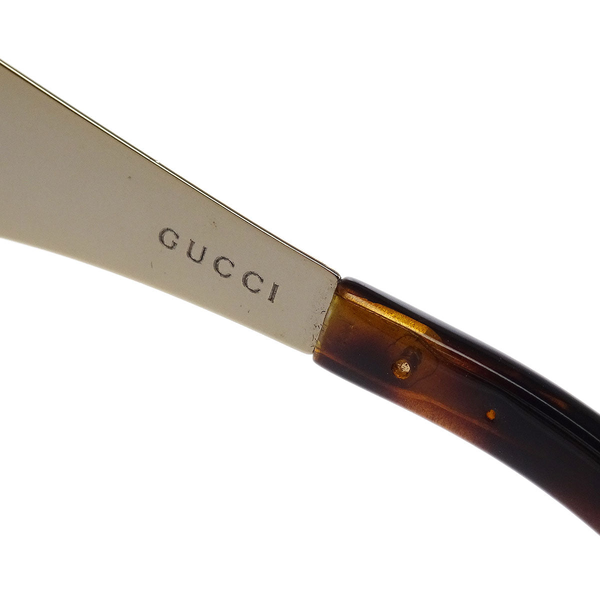 Gucci Sunglasses Eyewear Brown Bamboo Small Good