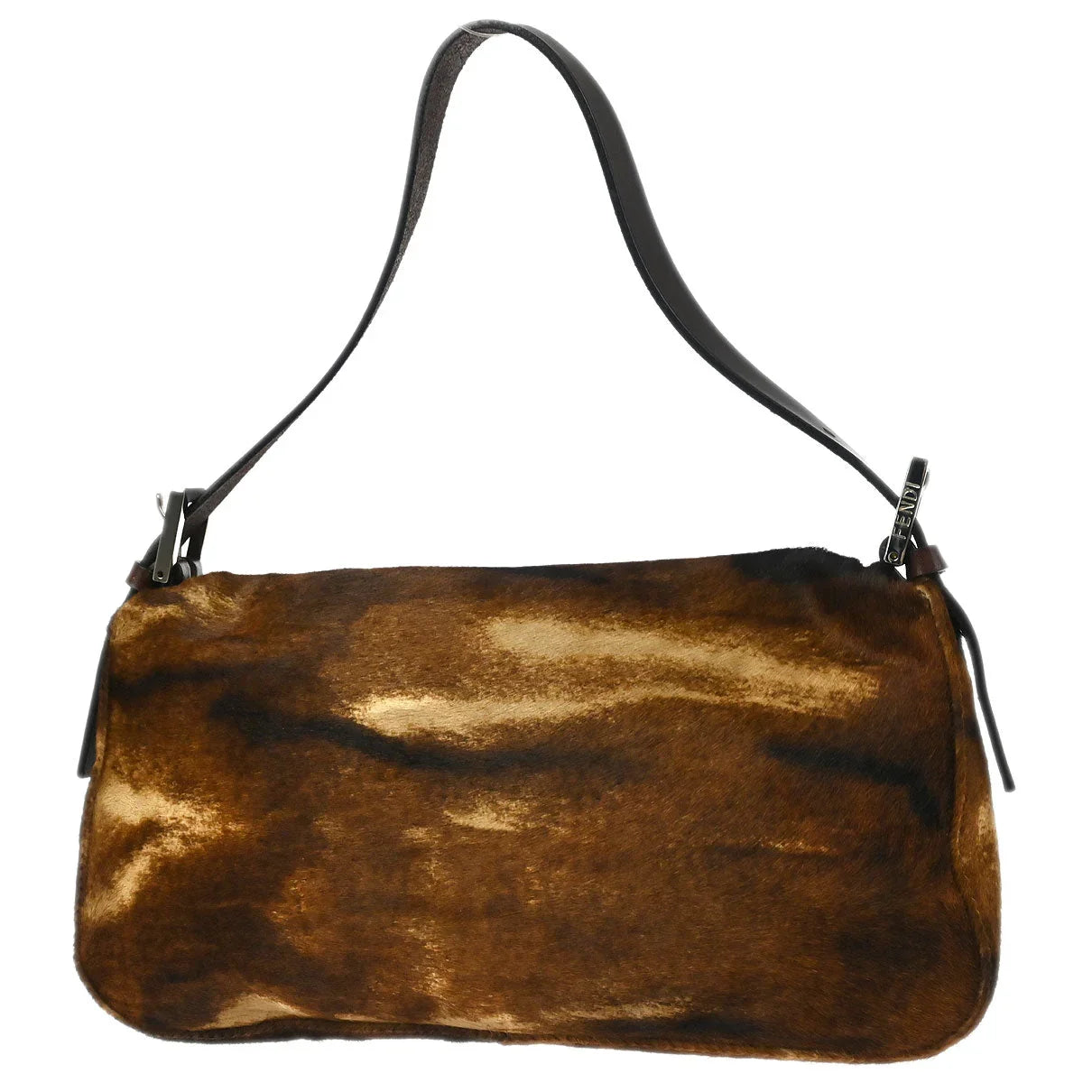 Fendi * 2001 Pony Hair Baguette Handbag