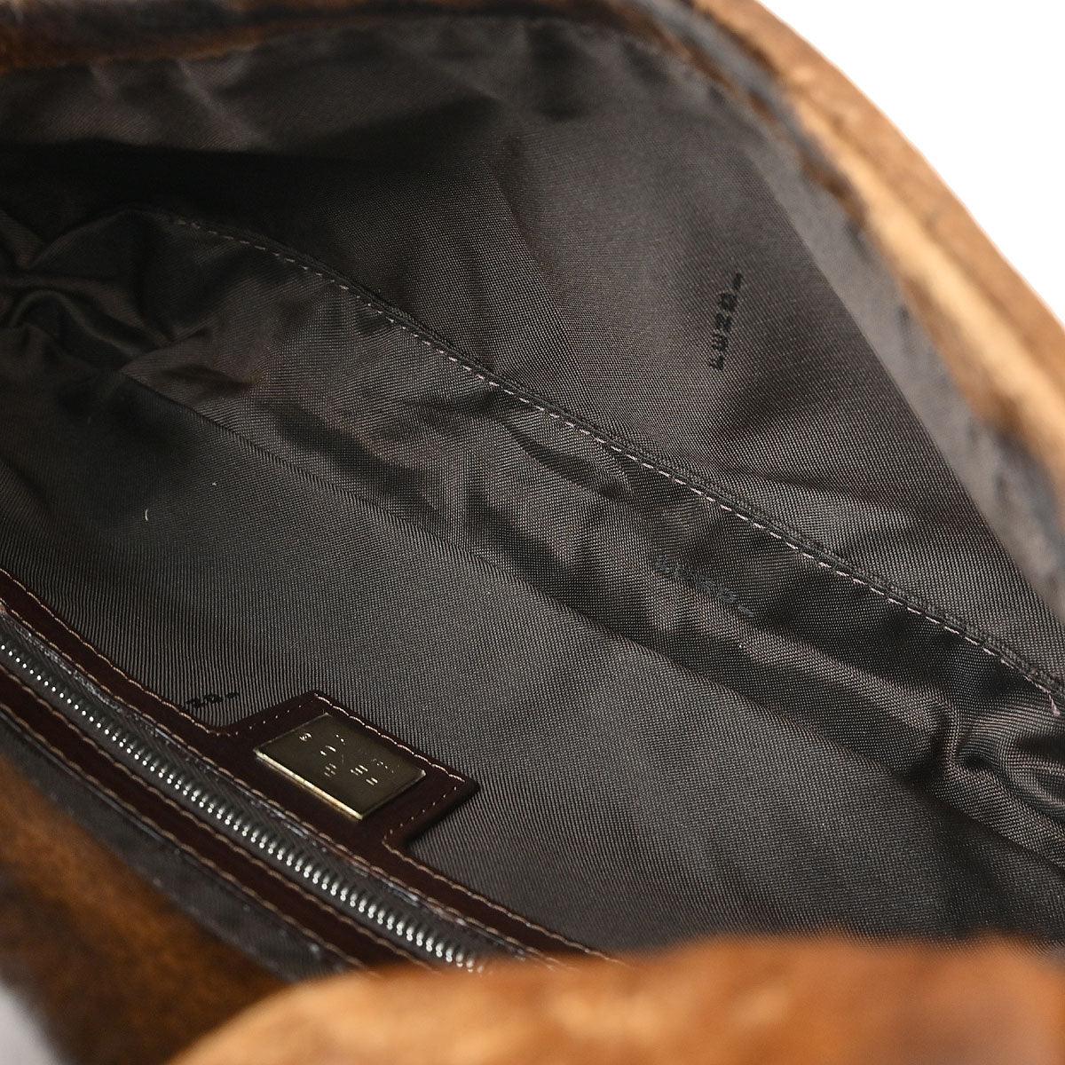 Fendi * 2001 Pony Hair Baguette Handbag