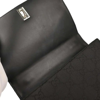 Gucci Black GG 2way Shoulder Handbag