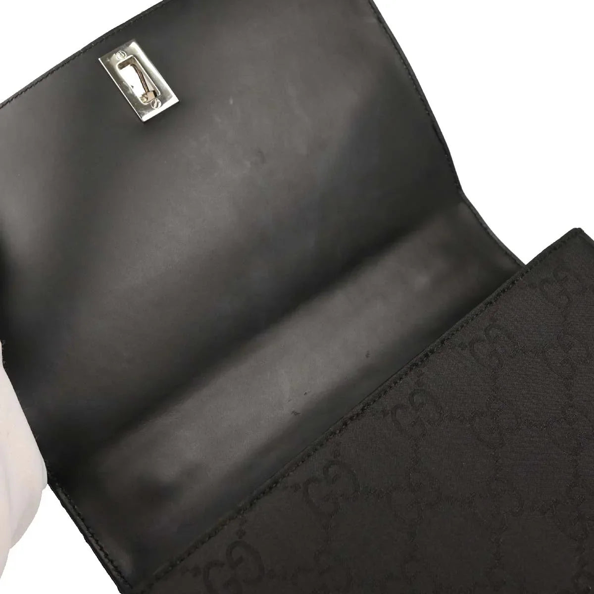 Gucci Black GG 2way Shoulder Handbag