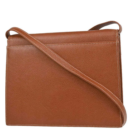 Yves Saint Laurent Brown Leather Shoulder Bag