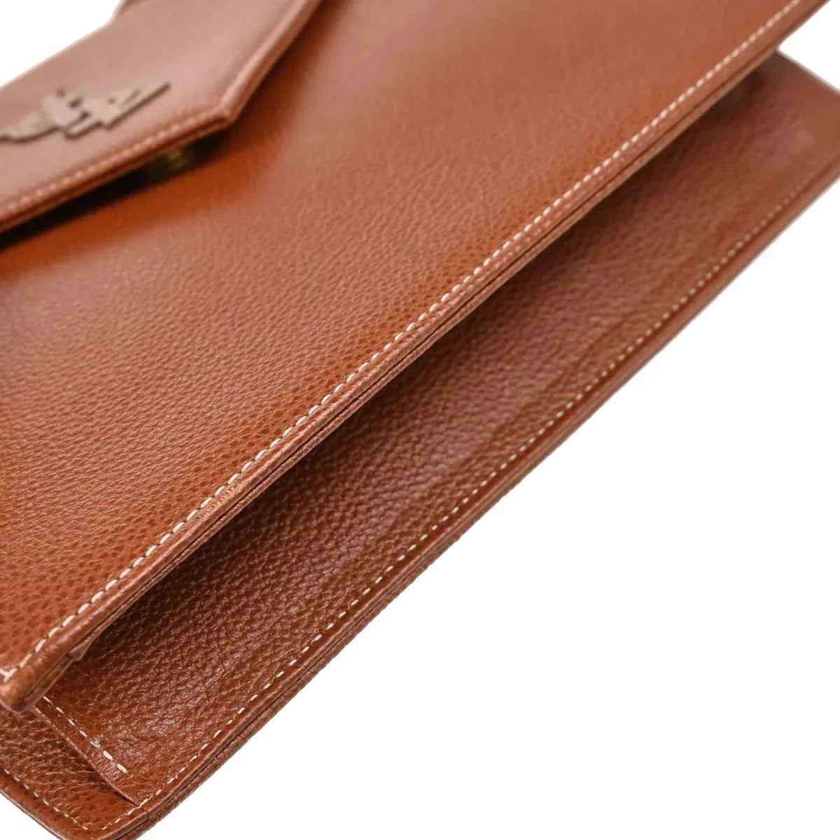 Yves Saint Laurent Brown Leather Shoulder Bag