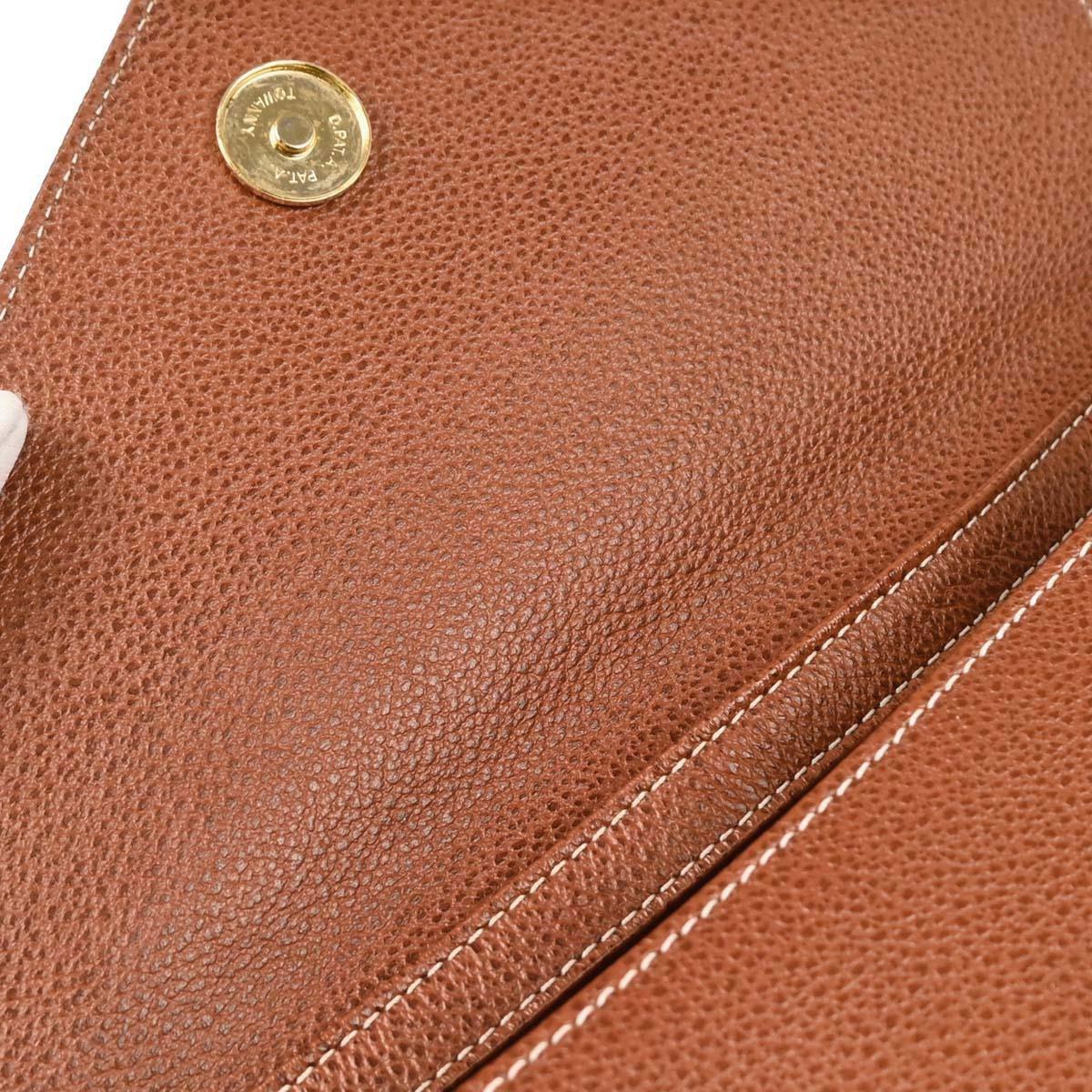 Yves Saint Laurent Brown Leather Shoulder Bag
