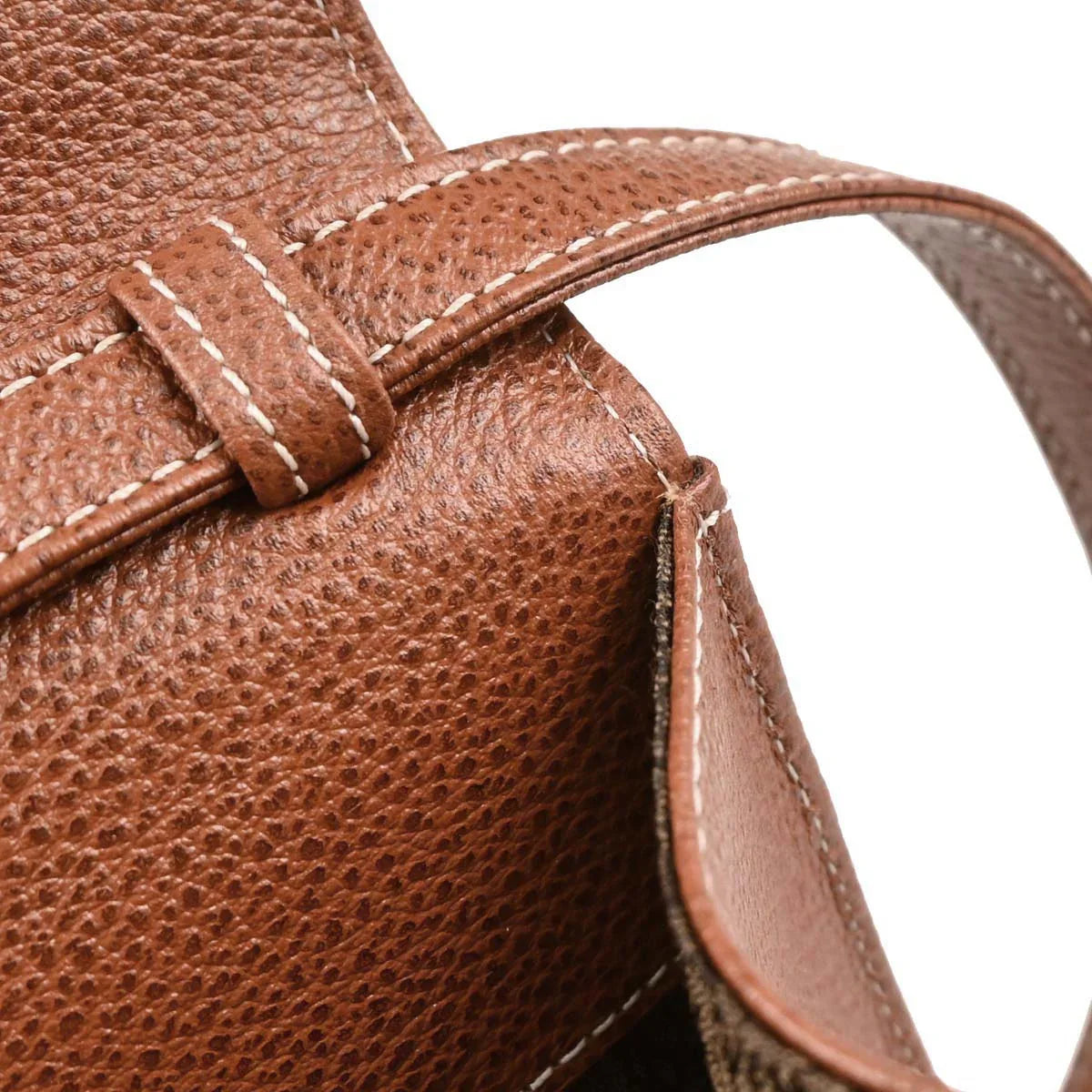 Yves Saint Laurent Brown Leather Shoulder Bag