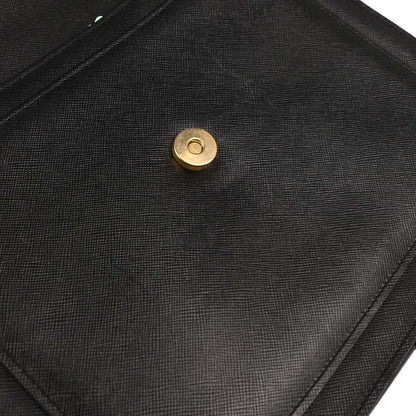 Yves Saint Laurent Black Leather Handbag