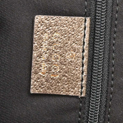 Gucci Beige Canvas GG Handbag