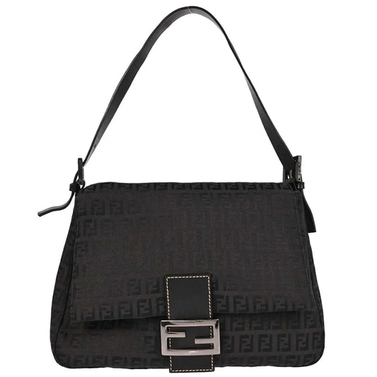 Fendi 2002 Zucchino Mamma Baguette Handbag