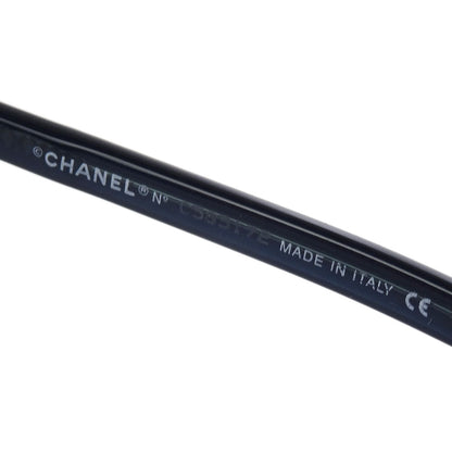 Chanel Sunglasses Eyewear Metallic Blue Small Good