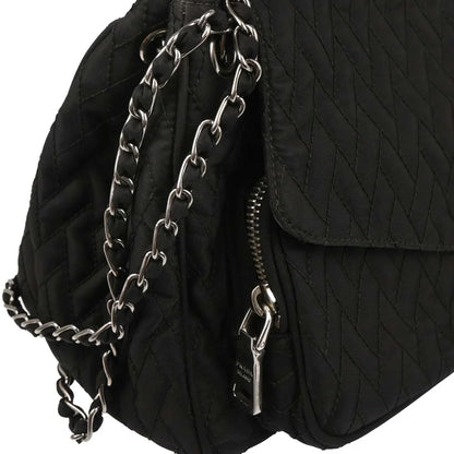 Prada Black Nylon Shoulder Bag