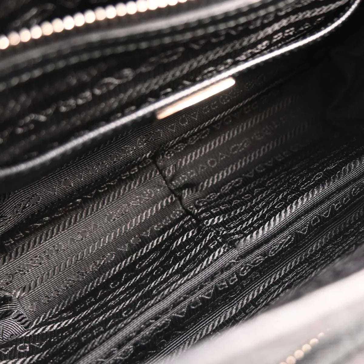 Prada Black Nylon Shoulder Bag