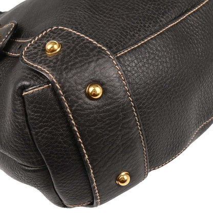 Gucci Gray Leather Handbag