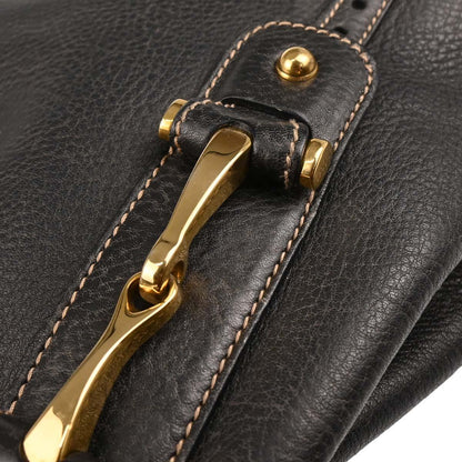 Gucci Gray Leather Handbag