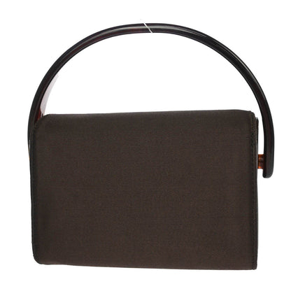 Prada Brown Satin Handbag