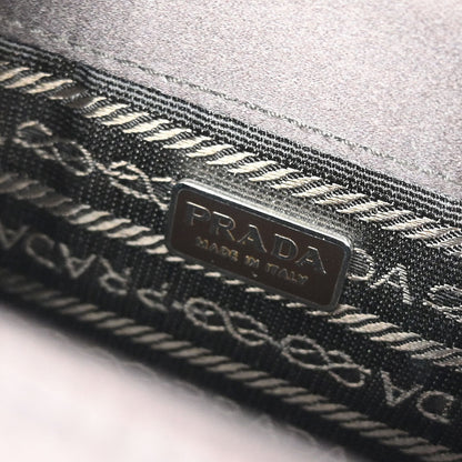 Prada Brown Satin Handbag