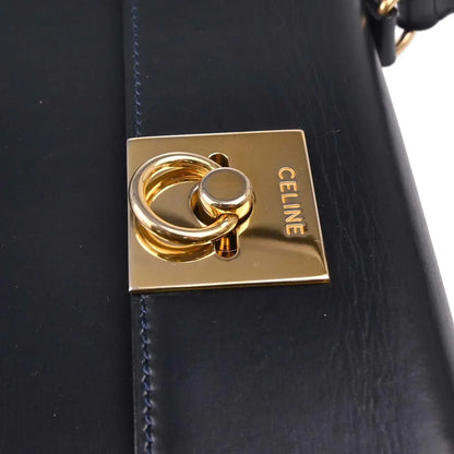 Celine Dark Navy 2way Shoulder Handbag