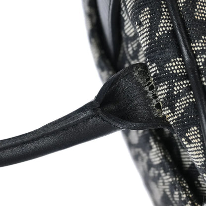 Christian Dior Black Double Saddle Trotter Handbag