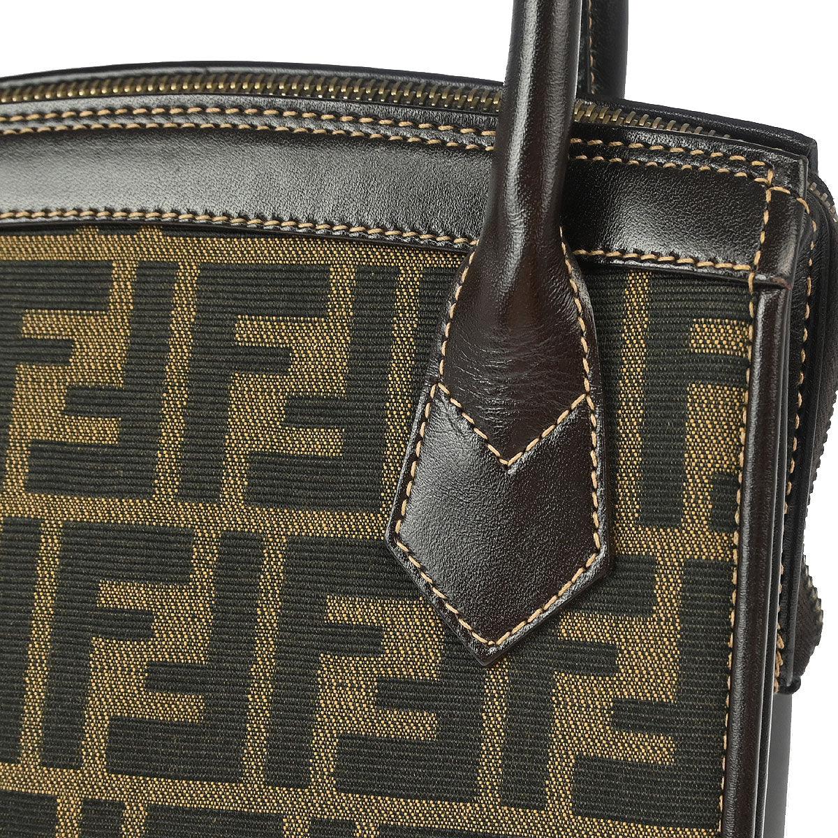Fendi Brown Zucca Handbag