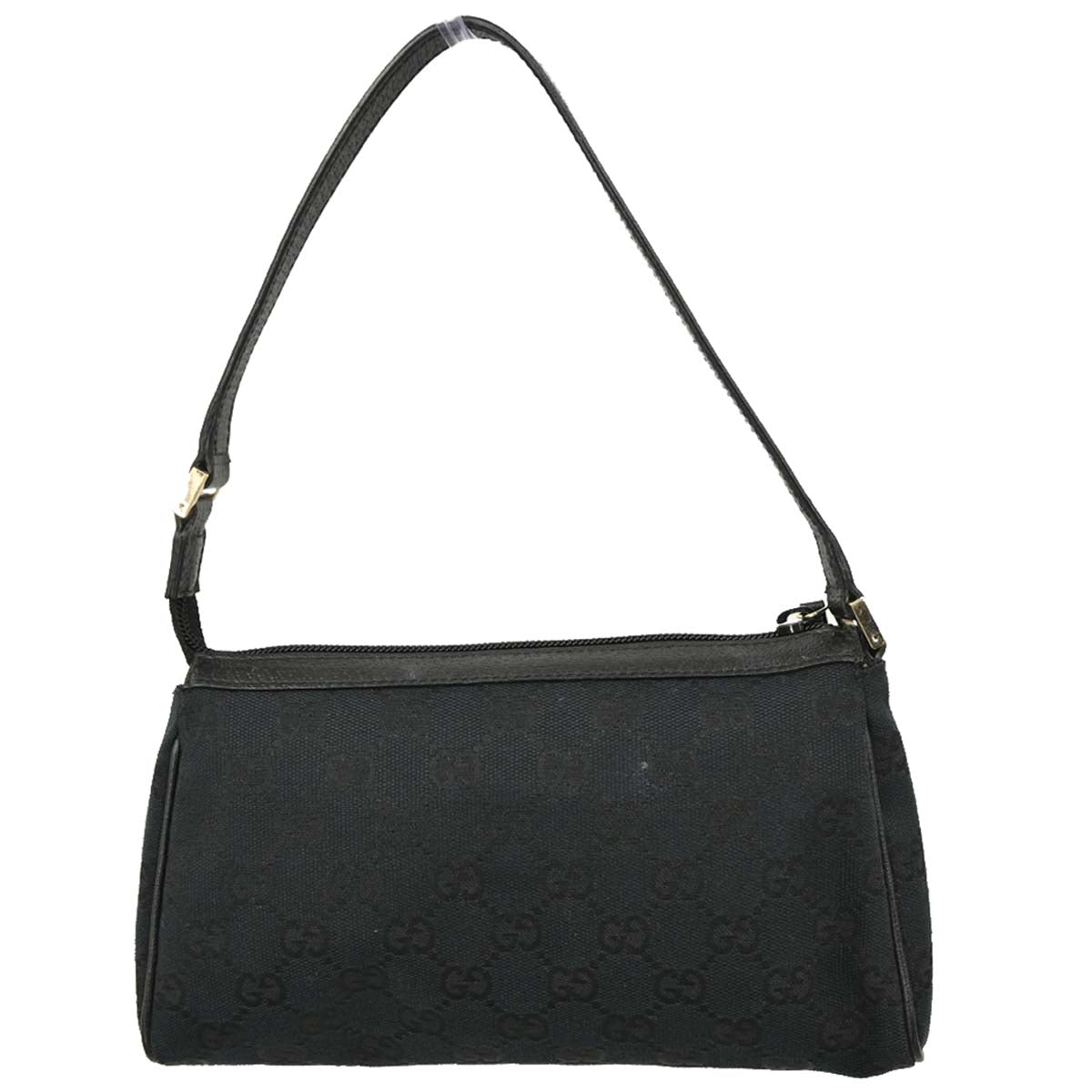Gucci Black Canvas GG Handbag