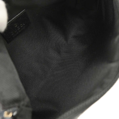 Gucci Black Canvas GG Handbag