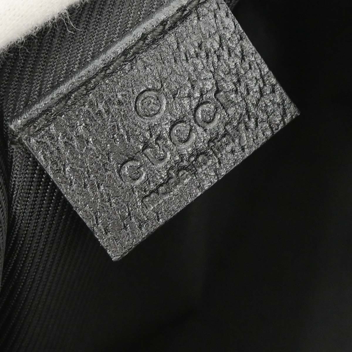 Gucci Black Canvas GG Handbag