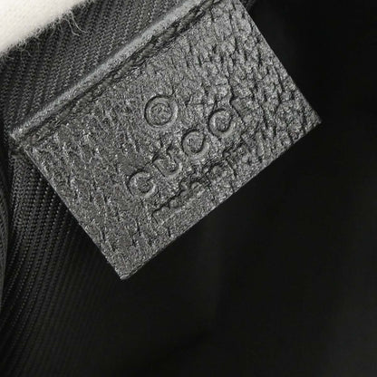 Gucci Black Canvas GG Handbag
