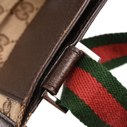 Gucci Beige Canvas GG Shoulder Bag