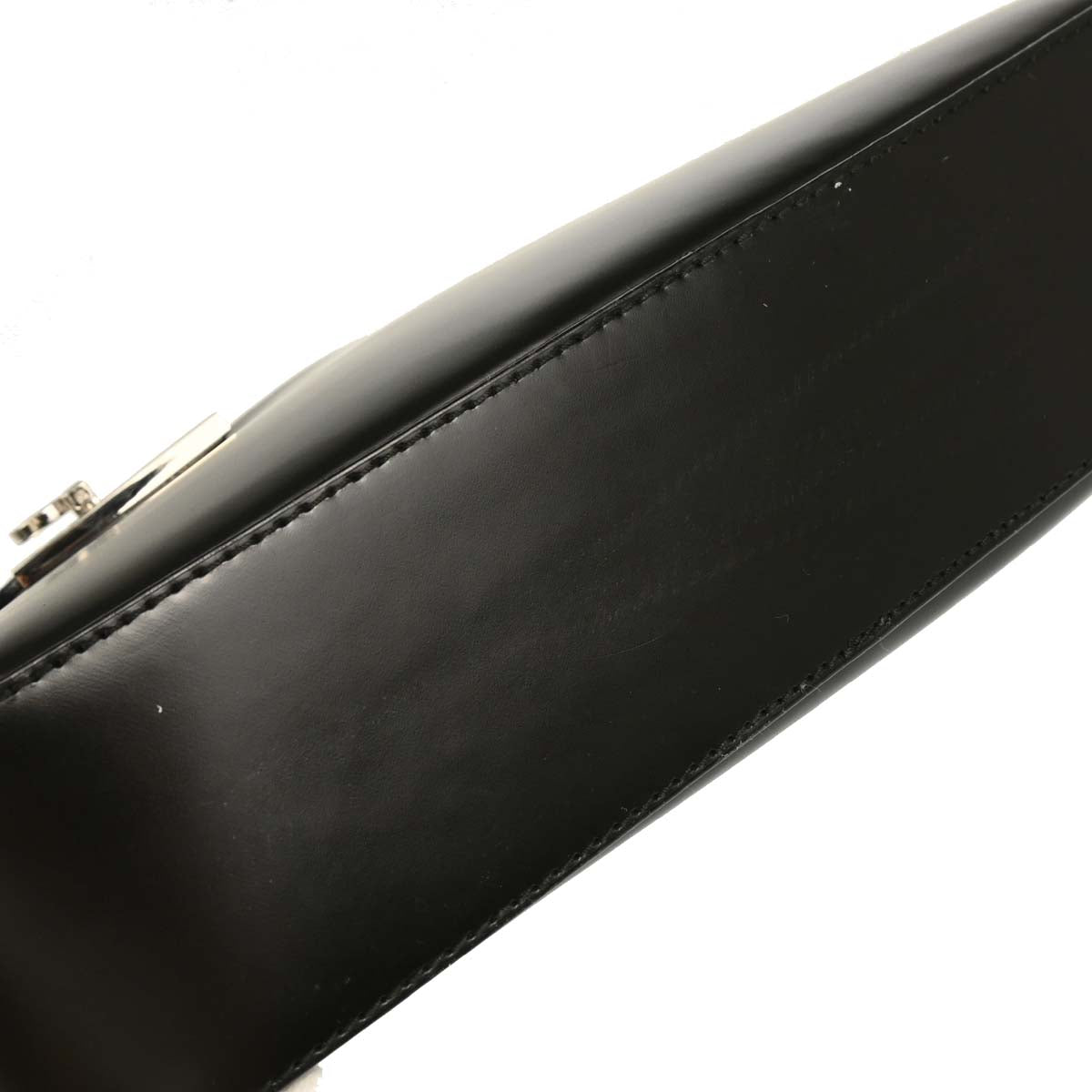 Salvatore Ferragamo Black Leather Handbag