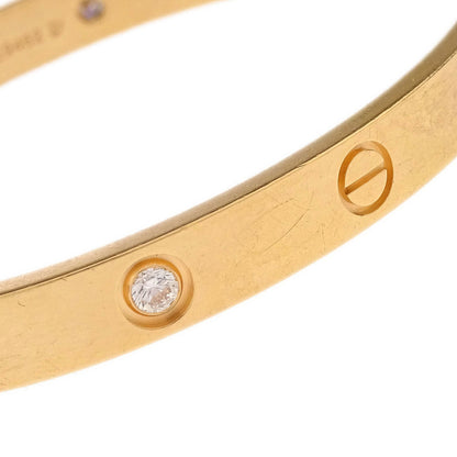 Cartier Love Bracelet Bangle Small WE9462 750 #17 Diamond