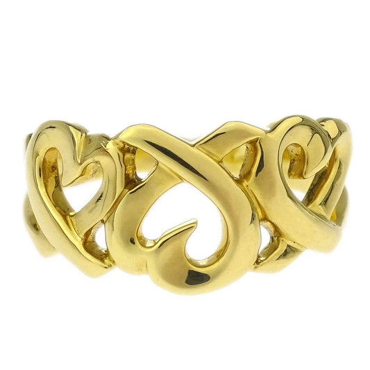 Tiffany & Co. Triple Loving Heart Ring 750 #50