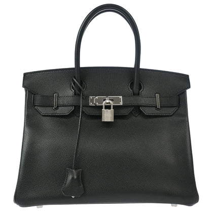 Hermes 2007 Black Epsom Birkin 30 Handbag