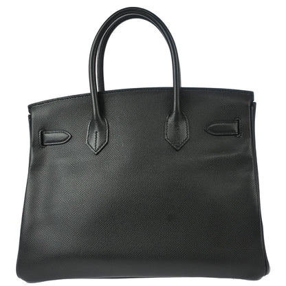 Hermes 2007 Black Epsom Birkin 30 Handbag