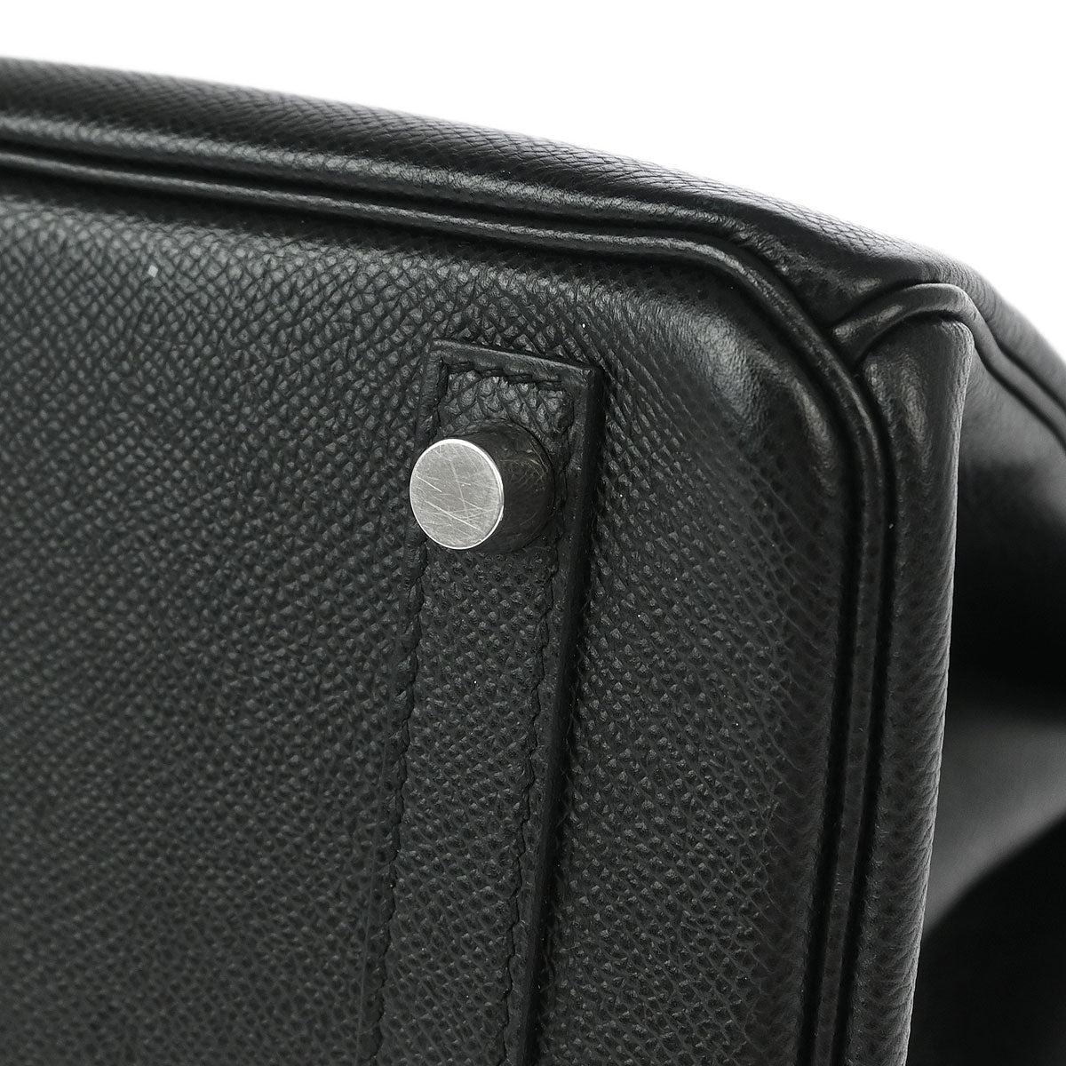 Hermes 2007 Black Epsom Birkin 30 Handbag