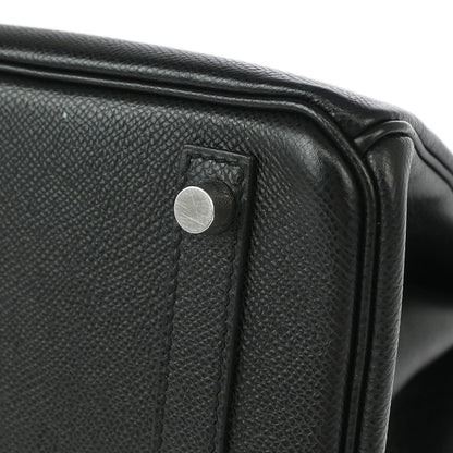 Hermes 2007 Black Epsom Birkin 30 Handbag
