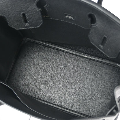 Hermes 2007 Black Epsom Birkin 30 Handbag