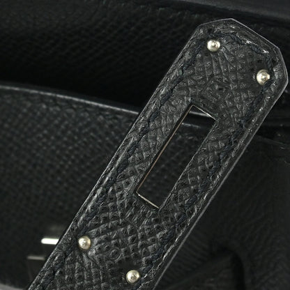 Hermes 2007 Black Epsom Birkin 30 Handbag
