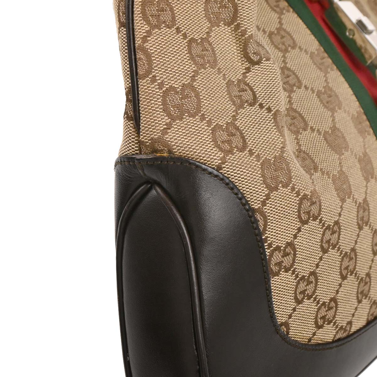 Gucci Beige GG Jackie Hobo Handbag